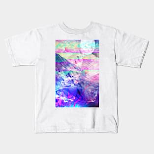 Abstract Sea Kids T-Shirt